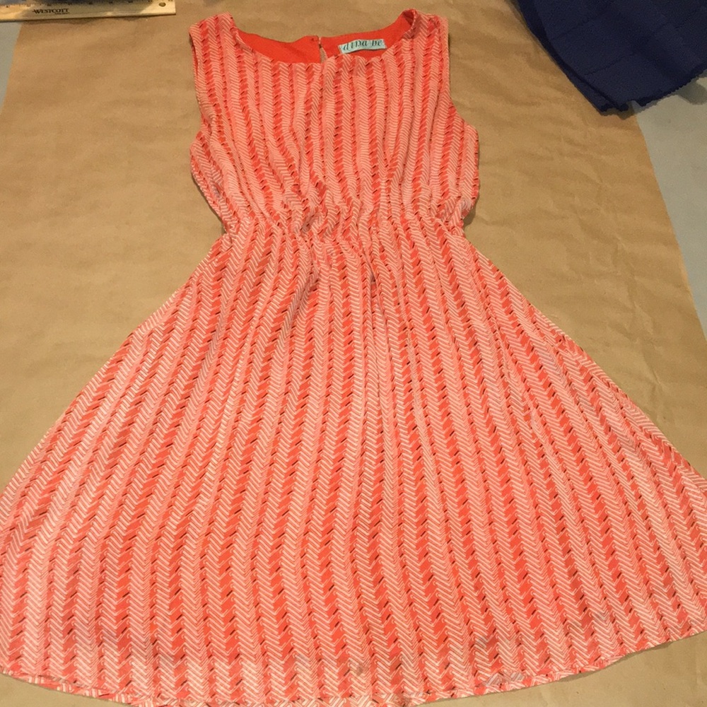 Salmon dress